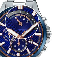 Casio Edifice Chronograph Blue Dial Men's Watch - EFV-530DB-2AVUDF ...