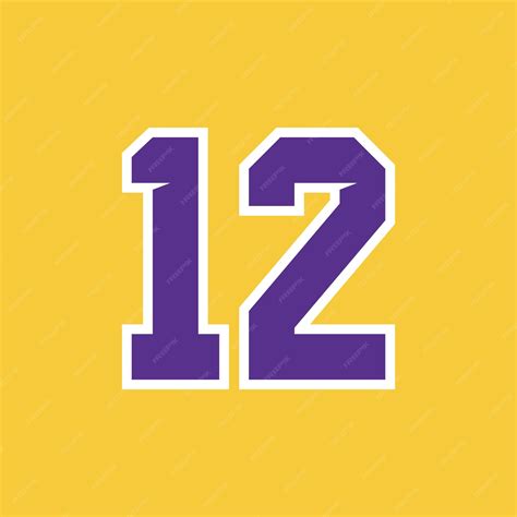 Basketball sport number vector template 01 | Premium Vector