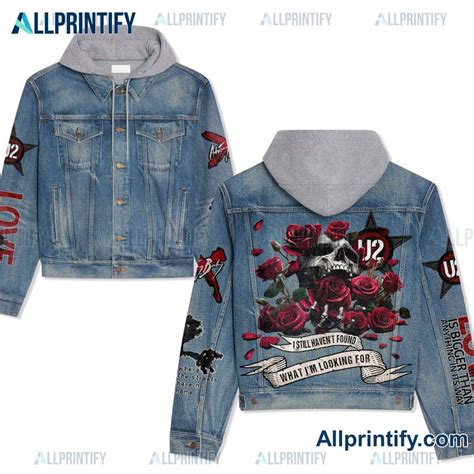 Lil Wayne Hooded Denim Jacket - Allprintify