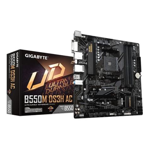 Buy Gigabyte Motherboard, B550M DS3H AC
