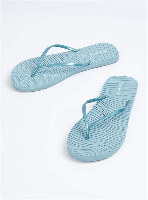 Buy Women Textured Footbed Flip-Flops Online at just Rs. 199.0 ...