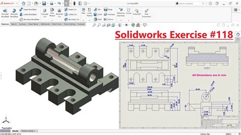 SolidWorks Advanced Exercise Example 的图像结果