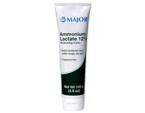 Amazon.com : MAJOR Ammonium Lactate 12% Moisturizing Cream 4.9 Oz Tube : Beauty & Personal Care