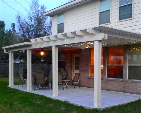 Lattice Solid Combination Gallery | Diy patio cover, Lattice patio ...
