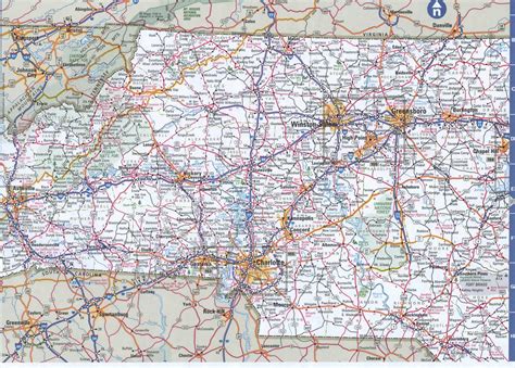 N C State Road Map at Eddie Avila blog