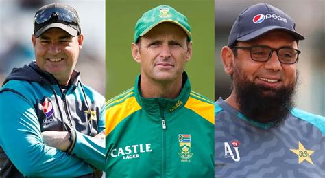 All Pakistan Cricket team coaches from 2022 to 2024