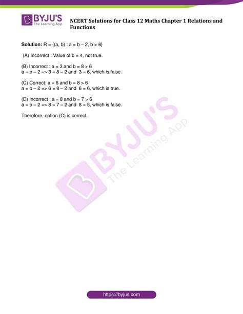 Maths 2 Class 12th Chapter 1 的图像结果