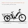 EMotorad Xcape G1 Electric Cargo Cycle, 48V 250W Motor, 100km Range ...