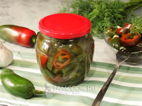 Маринованный перец халапеньо на зиму — рецепт с фото пошагово