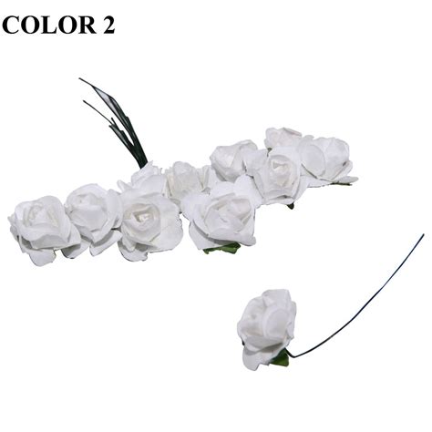 Buy Artificial Mini Paper Flowers For Crafts Projects online - Aumni ...