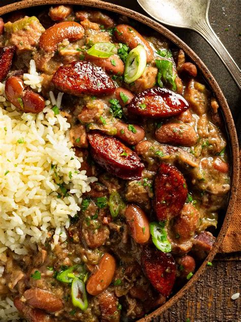 Authentic Louisiana Red Beans and Rice - Lauren from Scratch