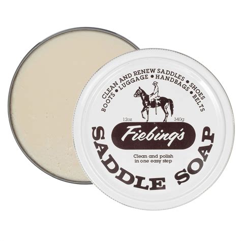 Sabão para Selaria e Couro 340 g - Branco - Fiebing's Saddle Soap ...