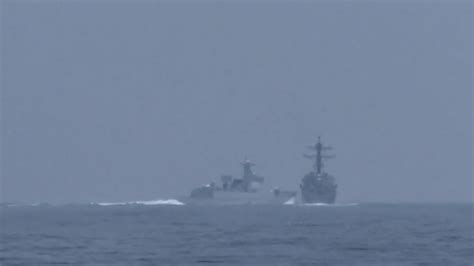 台海险相撞仅166公尺！ 中国军舰逼美舰改道 | 国际 | 東方網 馬來西亞東方日報