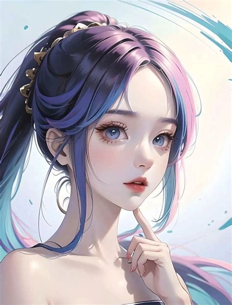 动漫美女头像 的图像结果