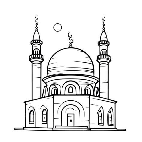Islam Mosque Drawing