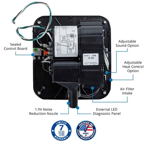 Buy Excel Dryer XLERATOR XL-W 1.1N High Speed Commercial Hand Dryer ...