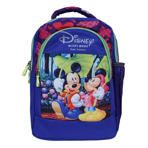 Buy Heart Home Disney Mickey-Minnie School Bag | Kids School Bags ...