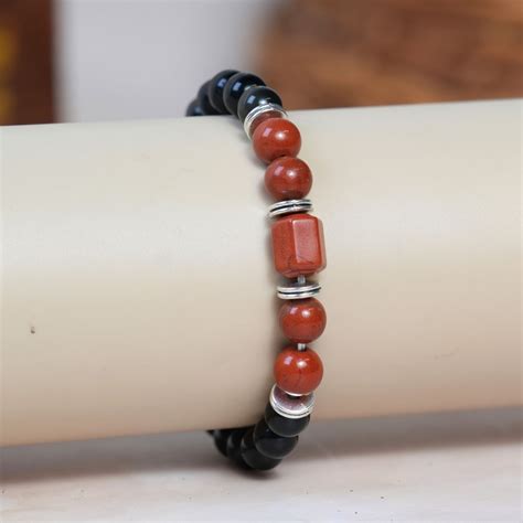 Red Jasper Zodiac Band – Aries (मेष राशि) – Japam