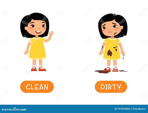 Dirty And Clean Room. Cartoon Vector | CartoonDealer.com #55724659