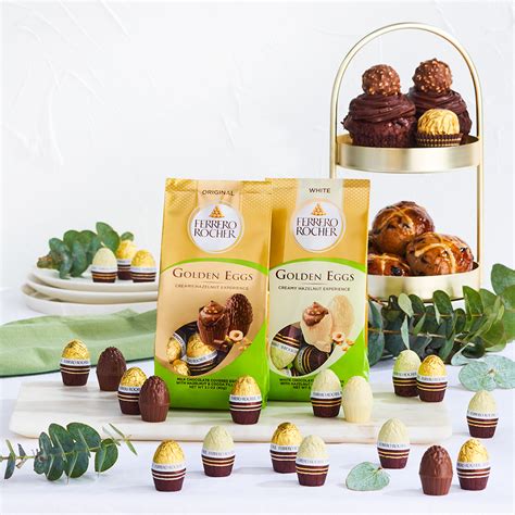 Ferrero Rocher Golden Eggs in White Chocolate - Black Box Product Reviews