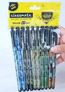 Classmate Hook Warrior Series Ball Pens, Pack of 2 : Amazon.in: Office ...