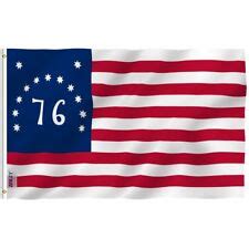 Buy Anley Fly Breeze 3x5 Foot Bennington 76 Flag - American Revolution ...
