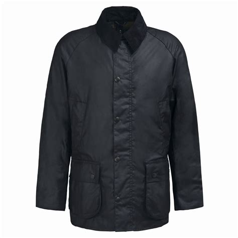 Buy the Barbour Ashby Waxed Jacket | Black | Allweathers UK
