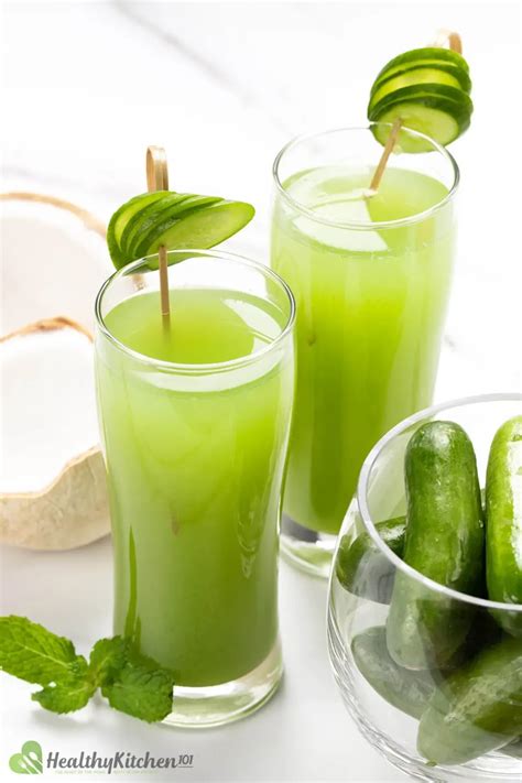 10 Best Cucumber Juice Recipes - Healthy Recipes 101