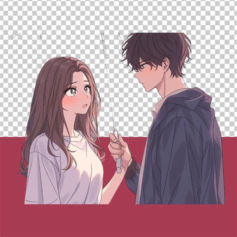 Anime character png | Premium AI-generated PSD