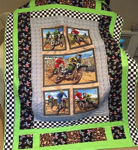 Motorcycle Quilt Pattern 的图像结果