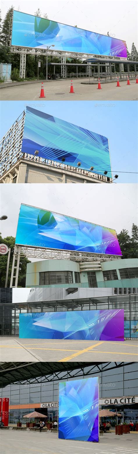 Outdoor Poster Mockups