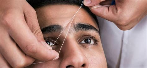 Image result for How Is Threading Eyebrows Done
