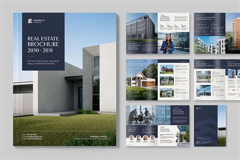 Real Estate Brochure Template [INDD, Canva] - BrandPacks