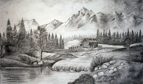 The Natural Beauty of Easy Landscape Drawings - Abirpothi