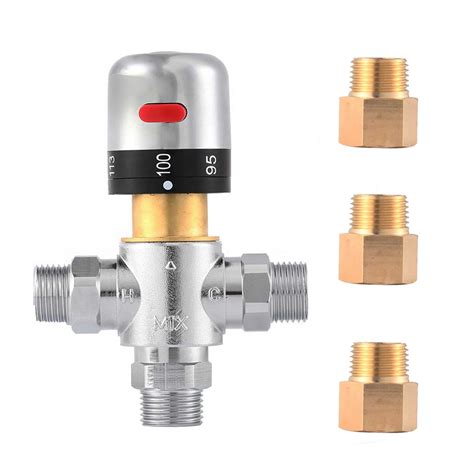 Fugo 1 2npt Thermostatic Mixing Valve Water Mixing Valve Constant ...