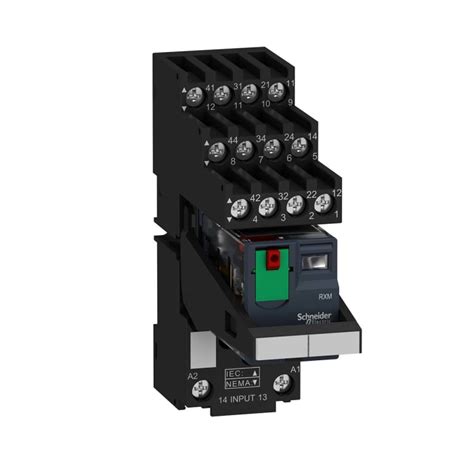 RXM4AB1P7PVS Schneider Electric | Schneider Electric Harmony Relay RXM ...