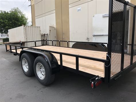 Flatbed Utility Trailers - Anaheim, CA - Ultra Haulers Trailers