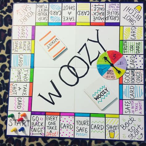 Printable Drinking Board Games