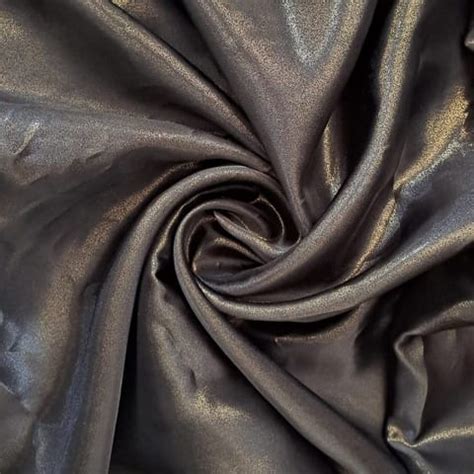 Premium Black Colour Shimmer Organza Fabric Fabric for Designers ...