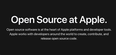Image result for Open Source Operating System Examples Apple