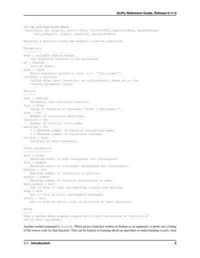 SciPy 的图像结果