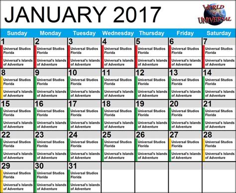Universal Orlando Crowd Calendar May 2025 - Printable Calendars AT A GLANCE