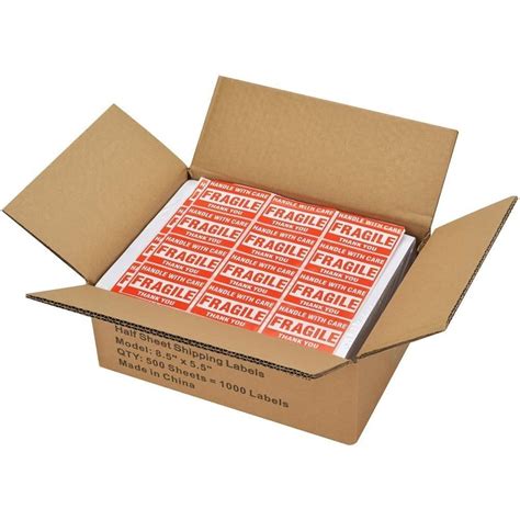MFLABEL Round Corner Half Sheet Shipping Labels 2-UP | Ubuy India