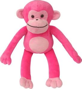 ULTRA Cute Sitting Monkey Plush Animal Soft Toy for kids - 10 inch ...