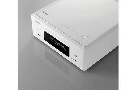 Chaine HiFi Denon RCD-N12 DAB BLANC | Darty