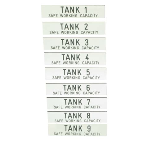 Image result for Tank Min Max Labels