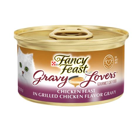 Fancy Feast Gravy Lovers Chicken in Grilled Chicken Flavor Gravy 85g C ...