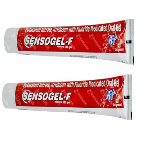 Buy sensogel f toothpaste pack of 2 Online at Low Prices in India ...