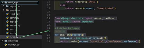 Python Django Crud 的图像结果