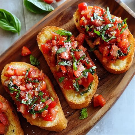 Easy Bruschetta Recipe